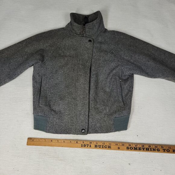 Vintage The North Face Jacket Size Small Womens Wool Zip Up Coat USA Retro Cold - Picture 6 of 16